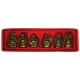 Laughing Buddha Statues Set of 6 - ANTIQUE
