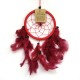 Small Dream Catcher ONE RING - Red
