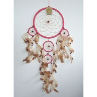 Large Dream Catcher - Suede PINK