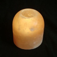 Himalayan Salt Tea Light Candle Holder - BULLET
