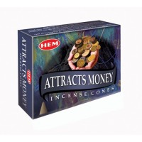 Hem Incense Cones - ATTRACTS MONEY
