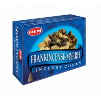 Hem Incense Cones - FRANKINCENSE-MYRRH