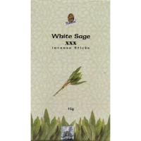 Kamini Incense Sticks - WHITE SAGE XXX - 15g Flat Box
