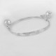 Baby/Infant Sterling Silver Bangle with Bells (#4726)