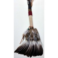 Smudging Fan - BROWN
