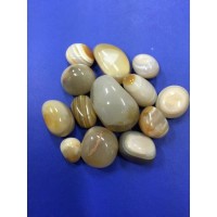 Tumbled Stones - YELLOW BANDED AGATE