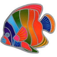 Decal / Window Sticker - Suncatcher RAINBOW FISH