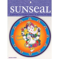 Decal / Window Sticker - Sunseal DANCING GANESH