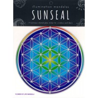 Decal / Window Sticker - Sunseal FLOWER OF LIFE MANDALA