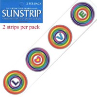Decal / Window Sticker - Sunstrips LOVE